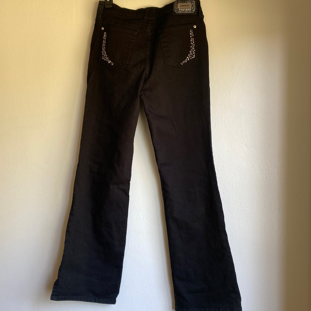 Vintage Lawmen Black Jeans